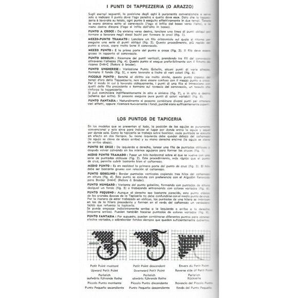 Tapestry Pattern Booklet Bird & Poinsettia #8382 1 In French DMC La Tapisserie - Picture 4 of 5